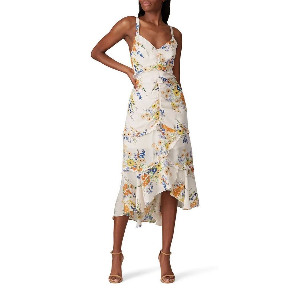 Parker Melody Dress Size 6 Floral MSRP:$418